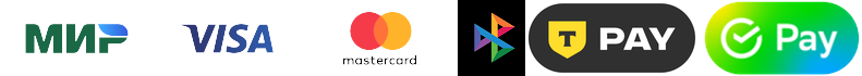 Мир, Visa, Mastercard, СБП, T-Pay и SberPay